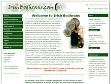 Tablet Screenshot of irishbodhrans.com